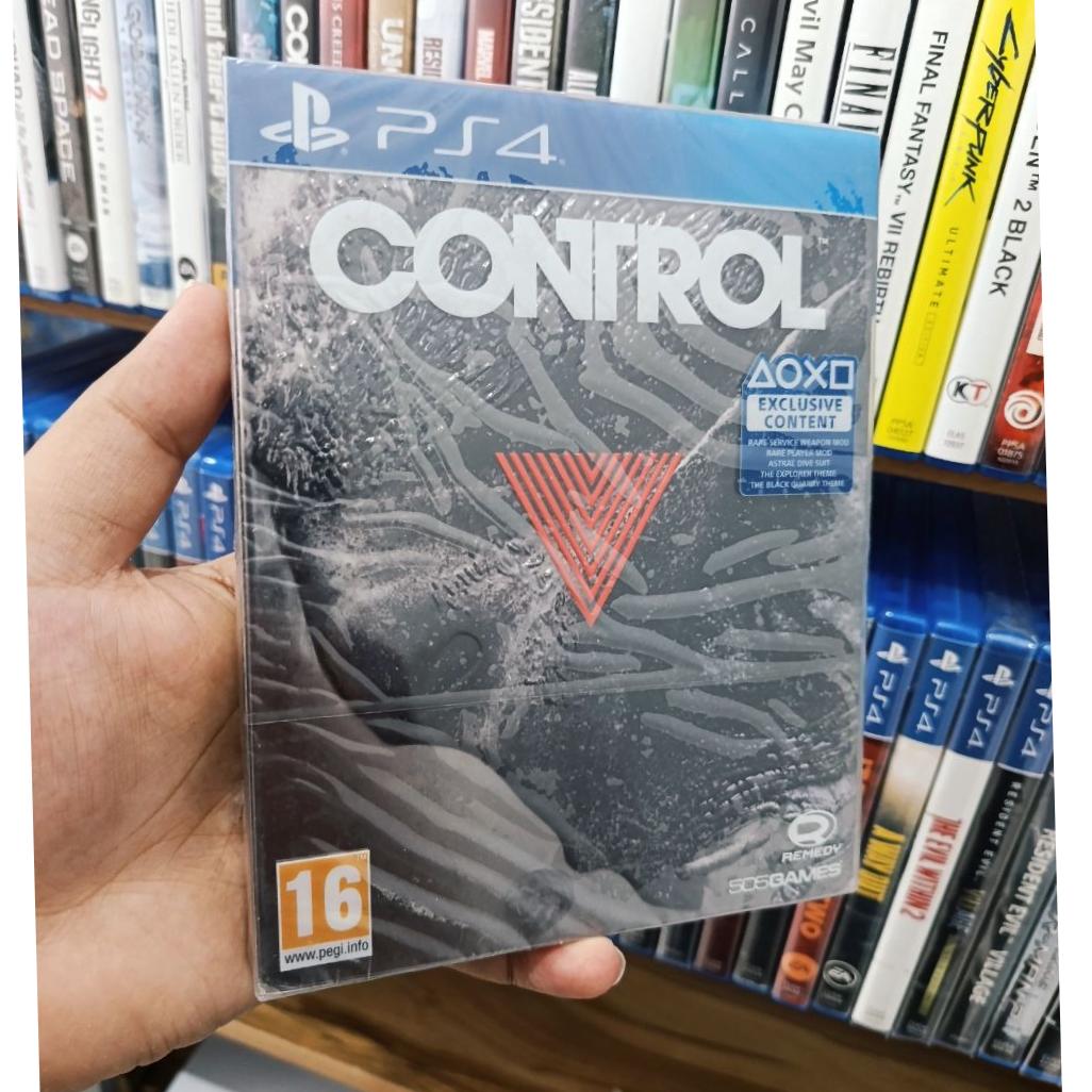 CONTROL LIMITED STEELBOOK PS4