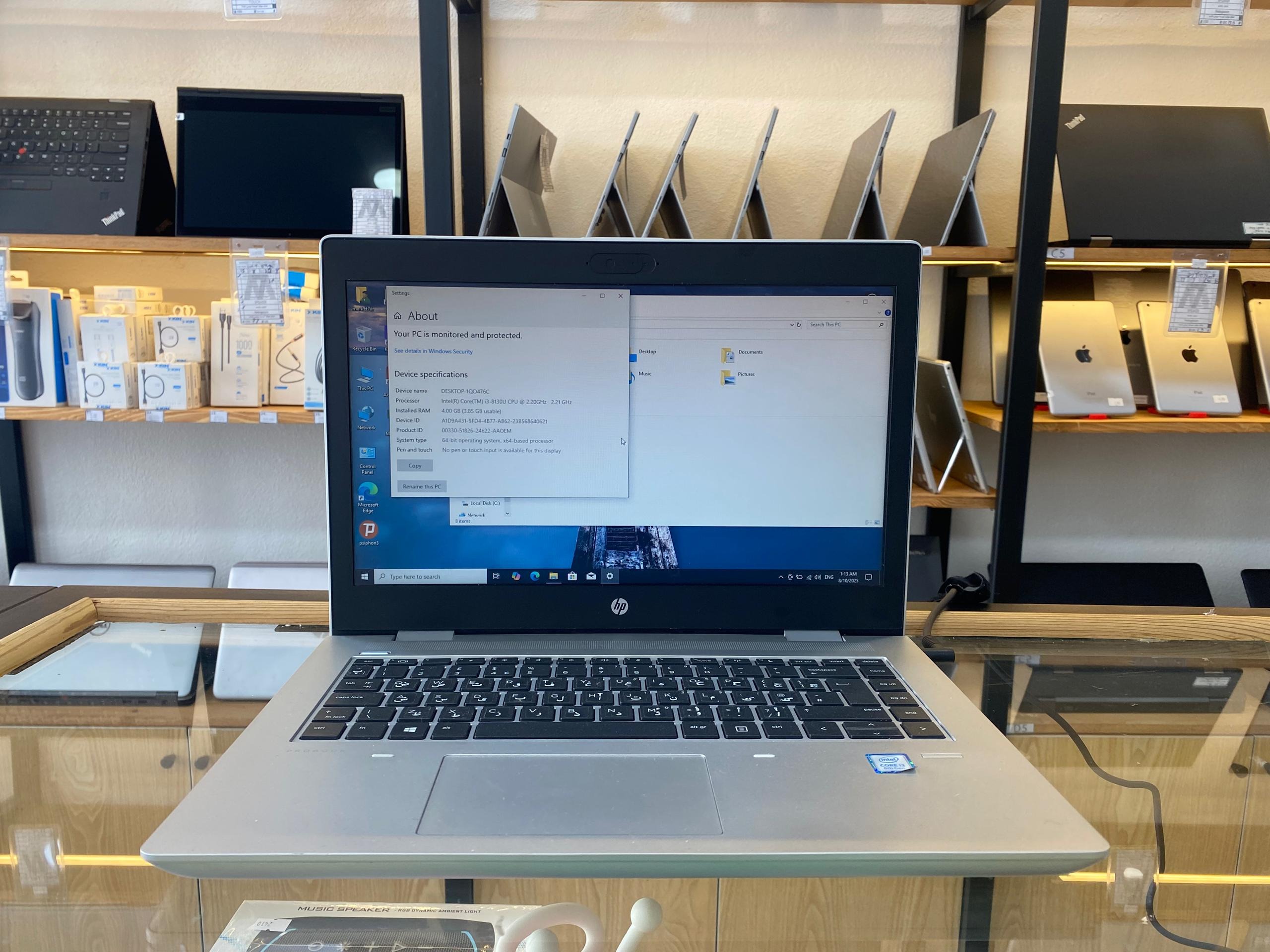 لپ تاپ استوک HP ProBook 640 G4 Core i3 نسل 8