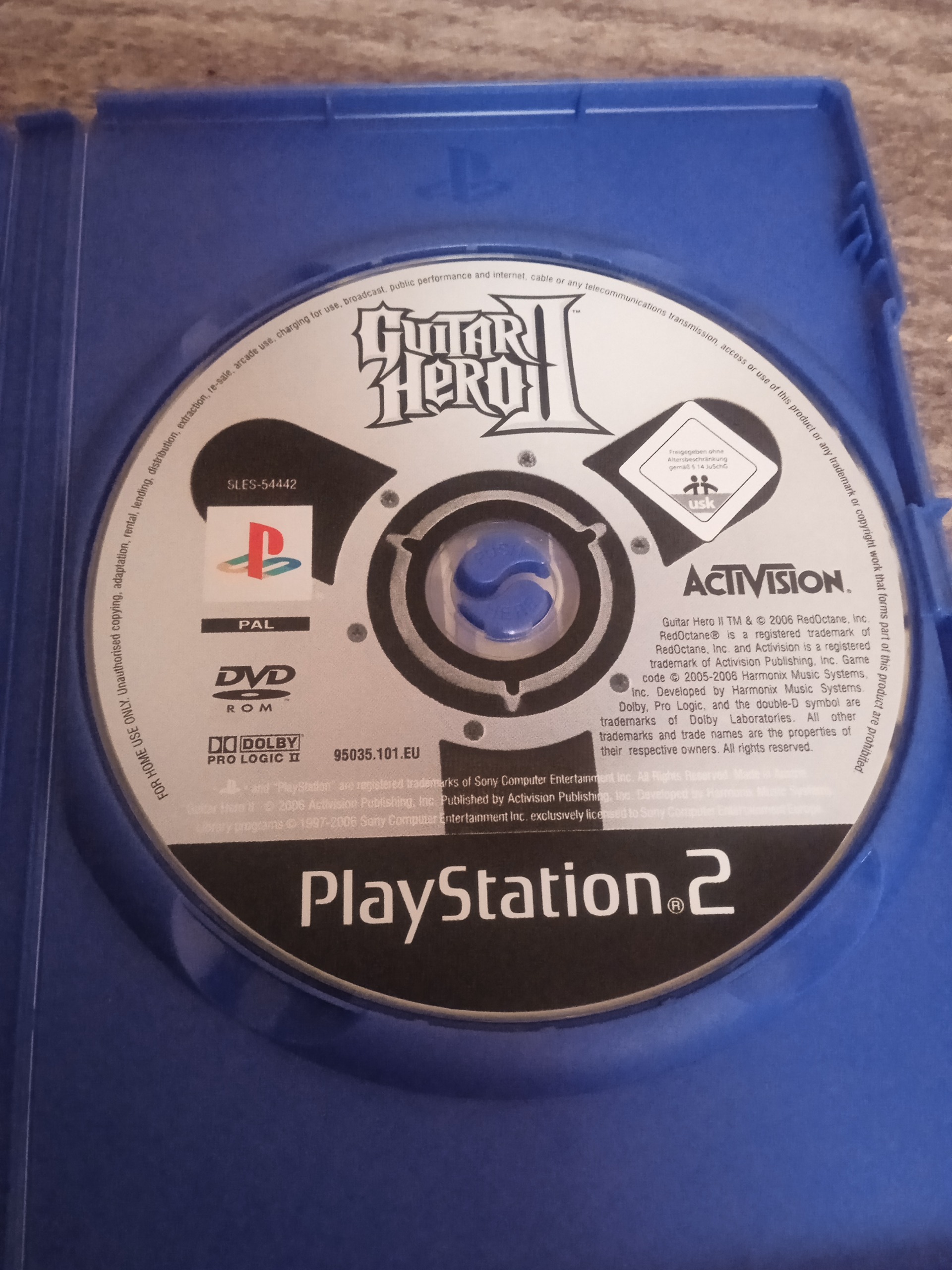 گیتار هیرو نسخه پال ps2