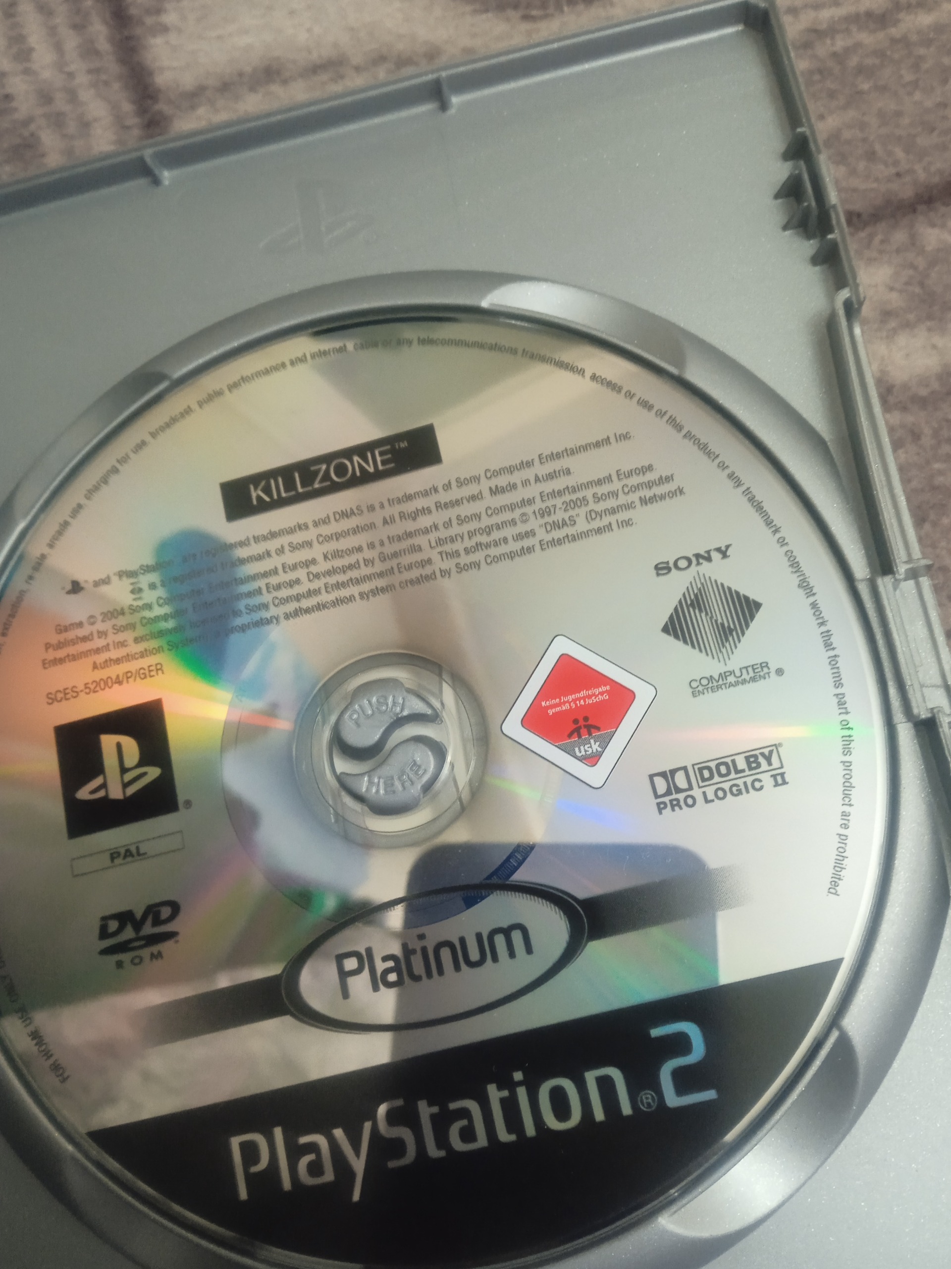 بازی قتلگاه KILLZONE نسخه پال ps2