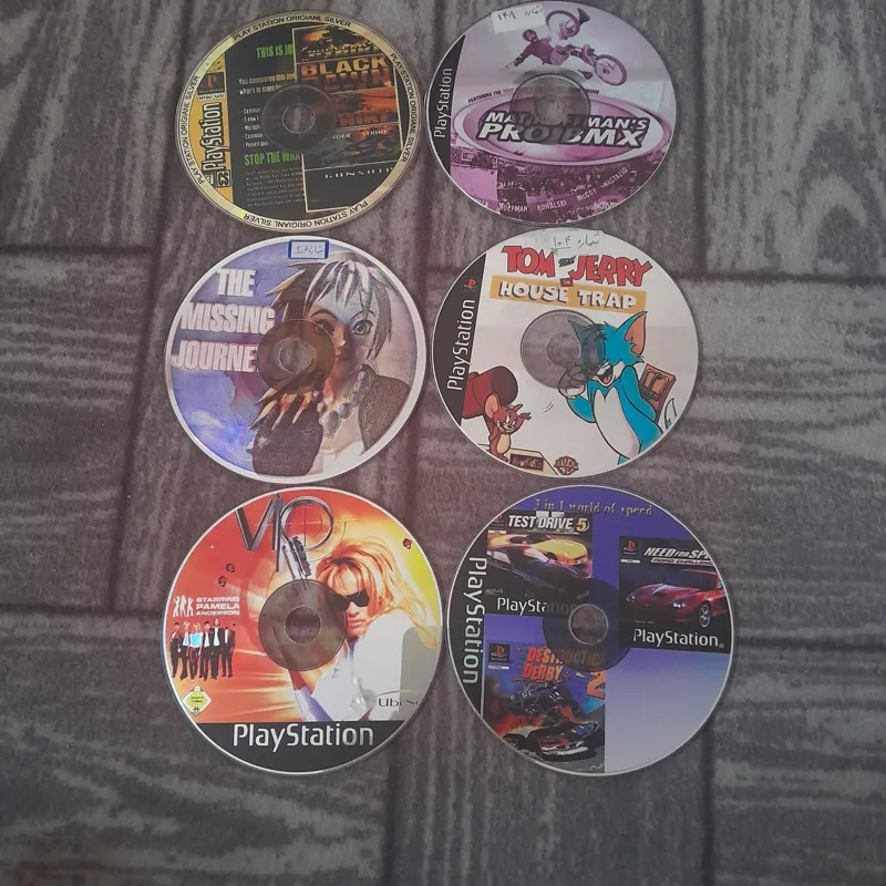 6عدد بازیps1پلی استیشن1