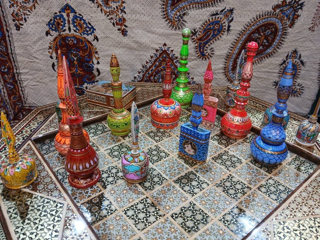 سرمه دان چوبی الوان