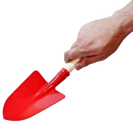 بیلچه دسته چوبی (10 عددی)