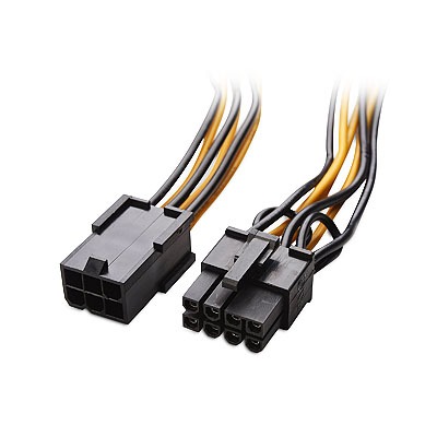 کابل تبدیل 6 پین به 8 پین