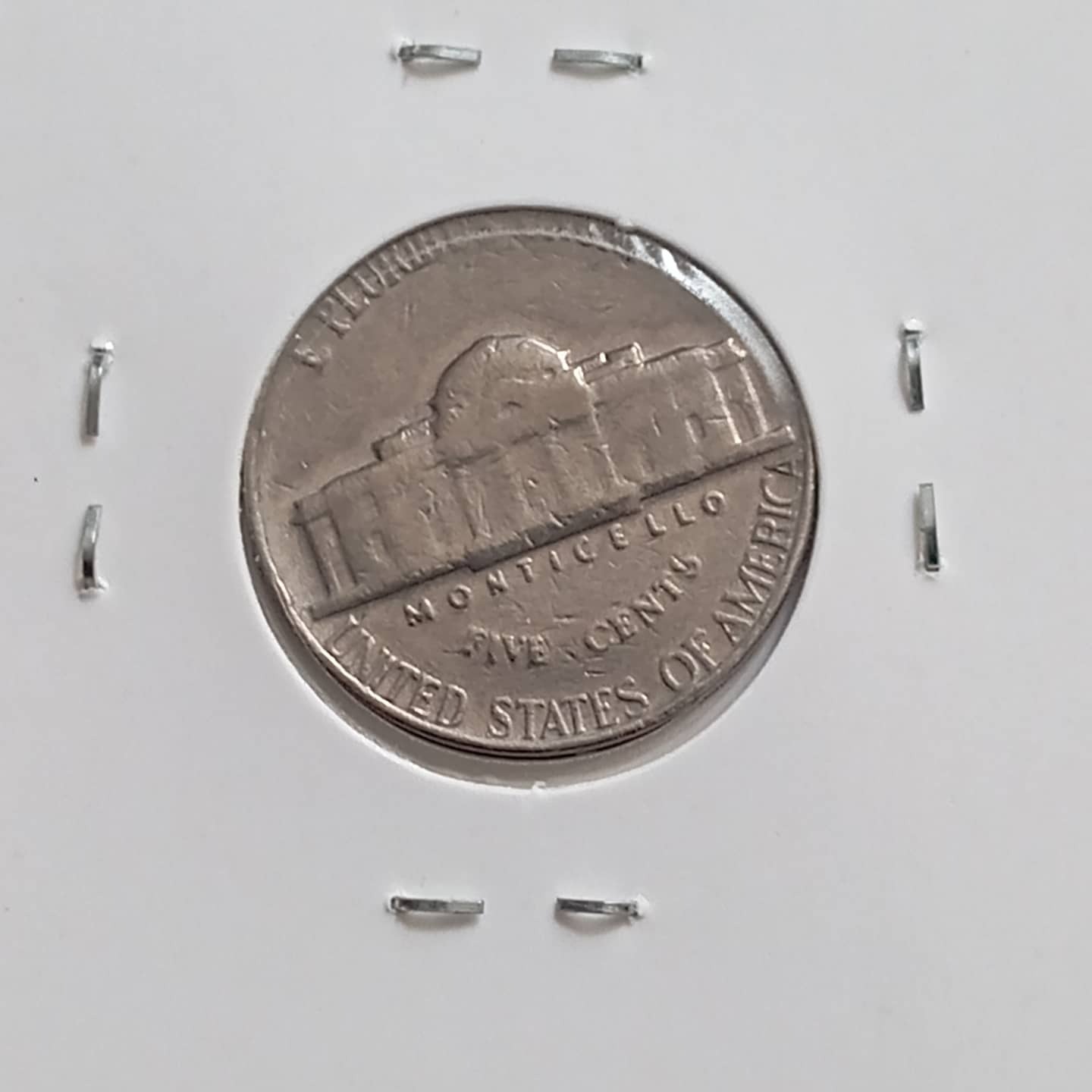 سکه 5 سنتی  دارای ارور چرخش45-