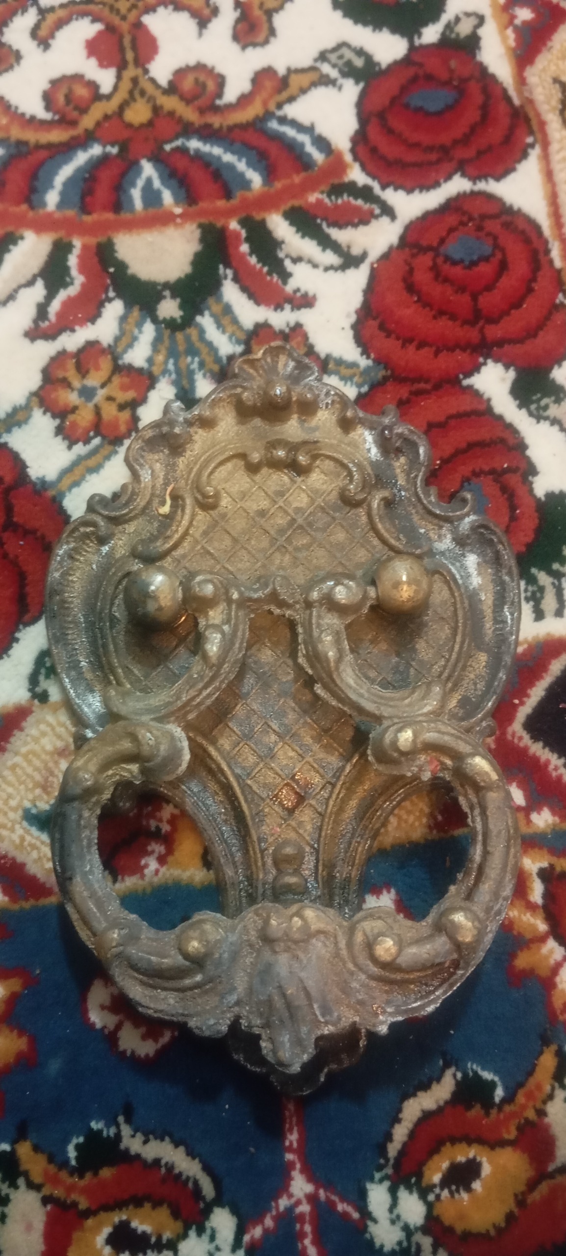 در کوب یا کلون در برنجی دستگیر توپر