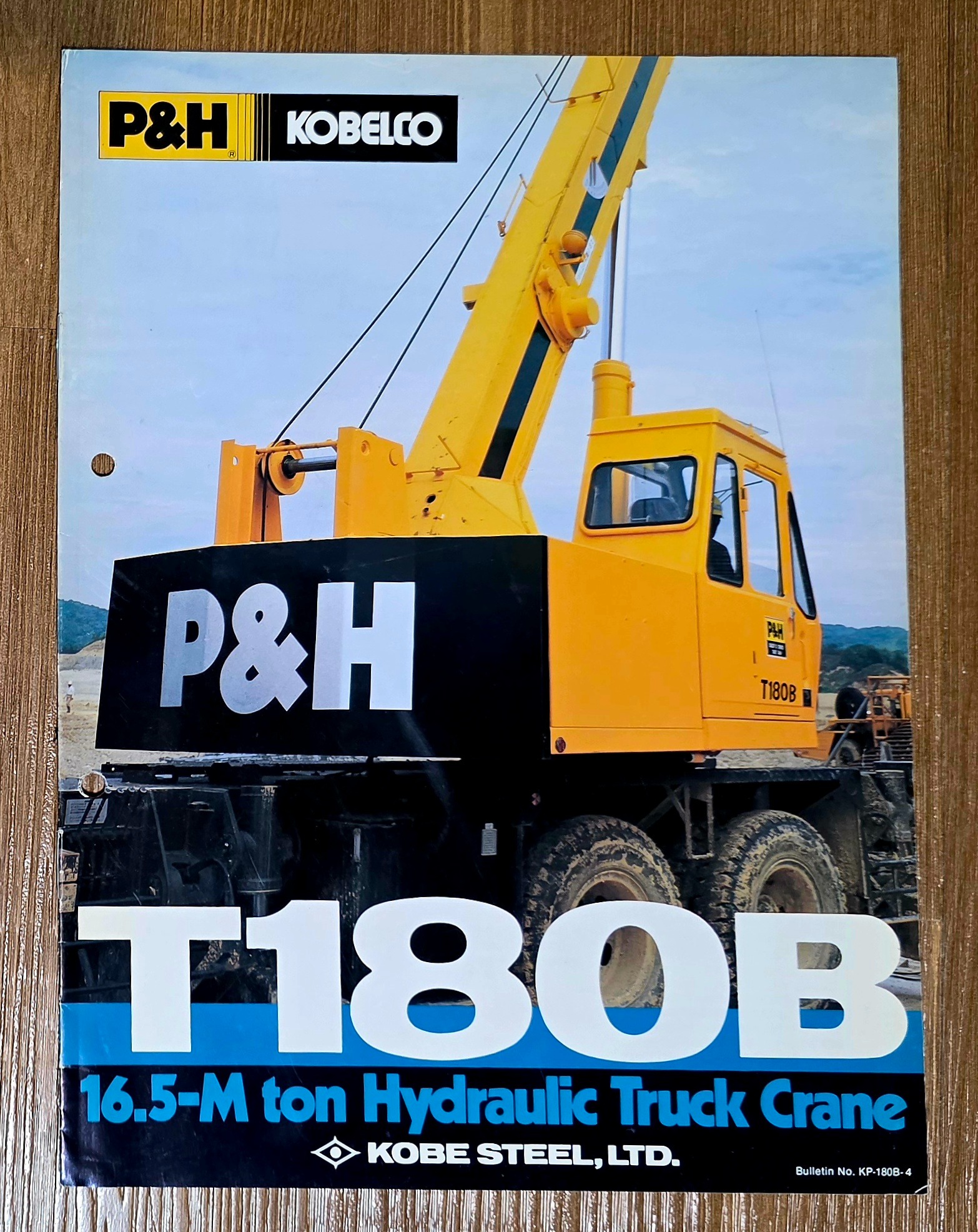 کاتالوگ جرثقیل KOBELCO _ مدل T180B