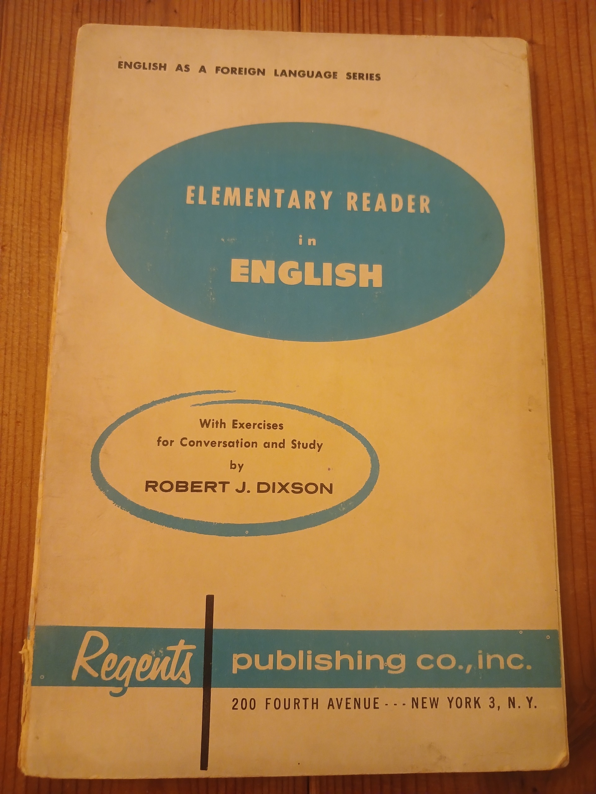 ELEMENTRY READER IN ENGLISH 1950