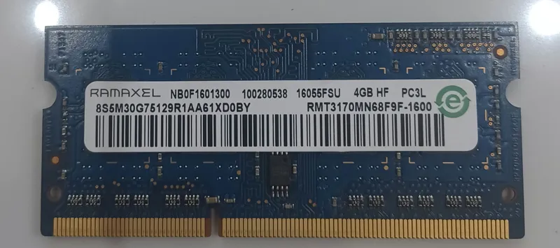 RAM لپ تاپ Ramaxel مدل RMT3170MN68F9F