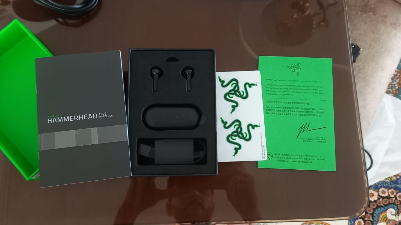 ایرپاد گیمینگ ریزر hammerhead pro