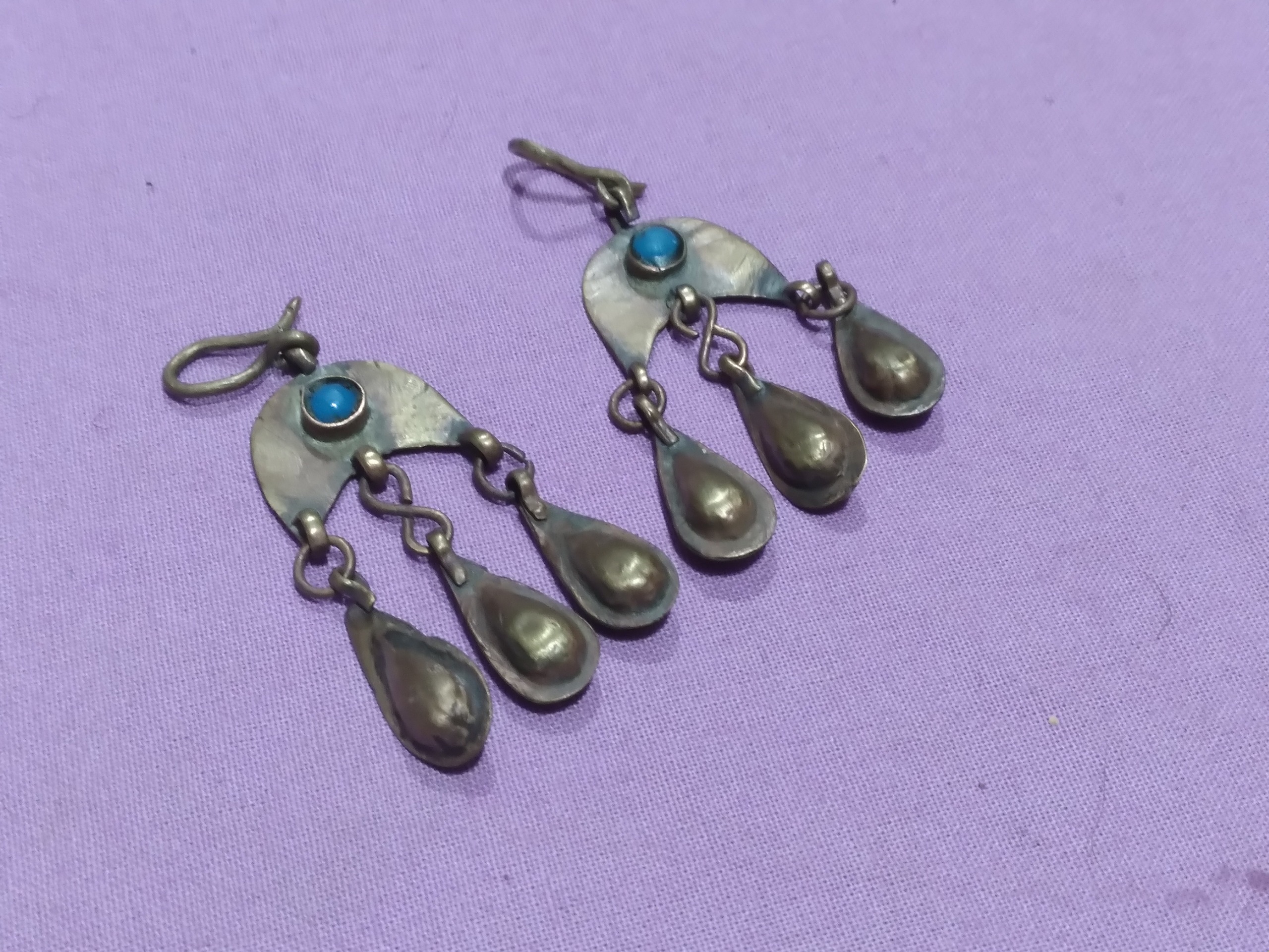 گوشواره مسی قاجاری