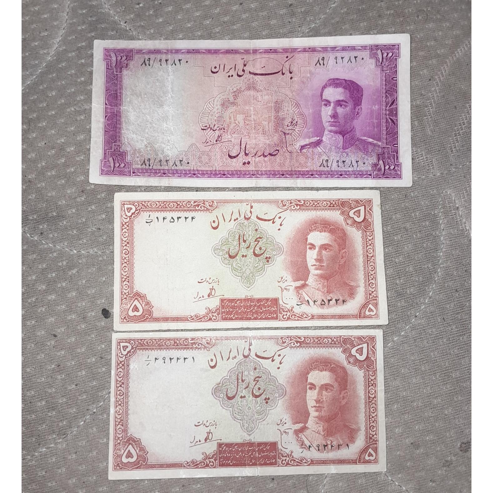 3 برگ اسکناس