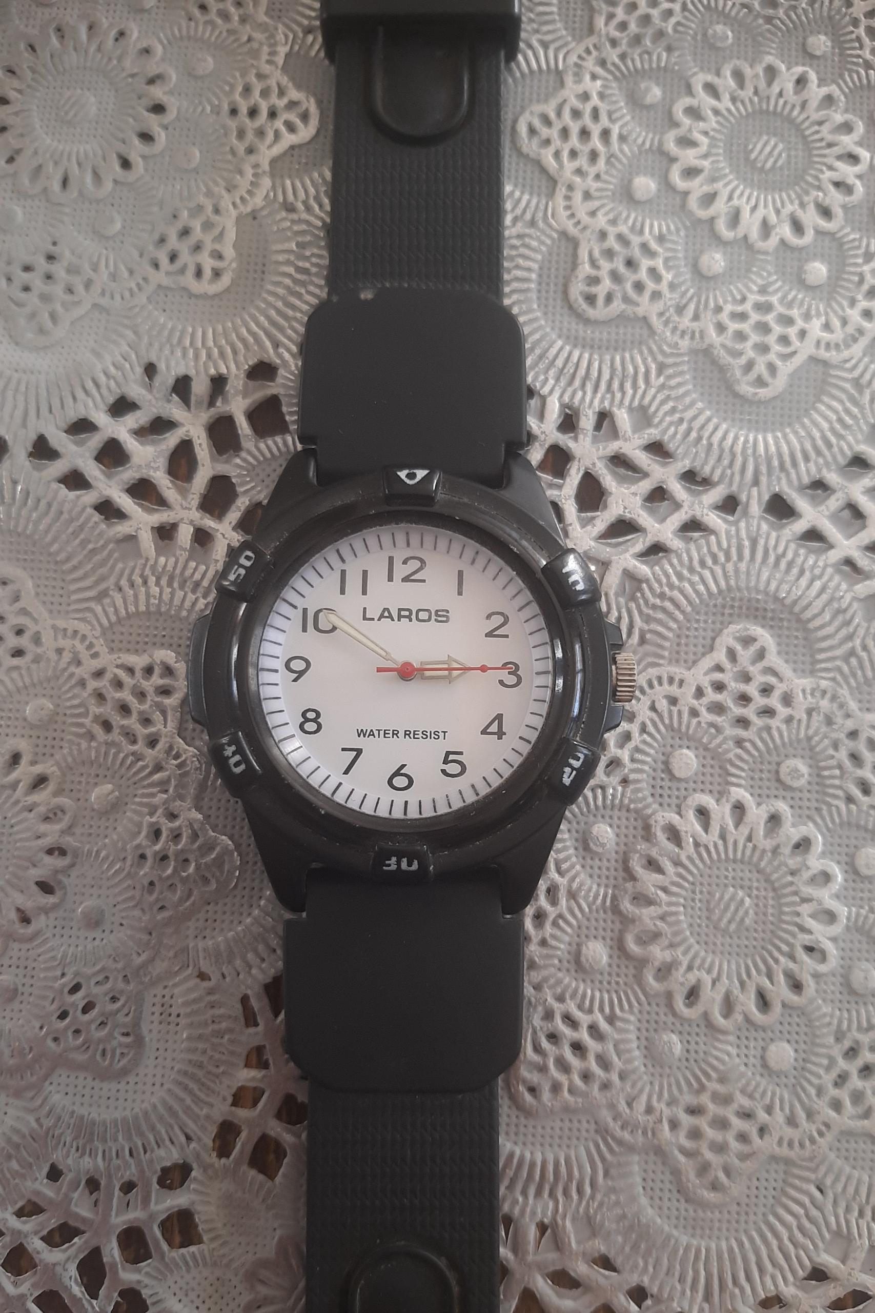 ساعت مچی مردانه لاروس صفحه فول شب نما زیبا