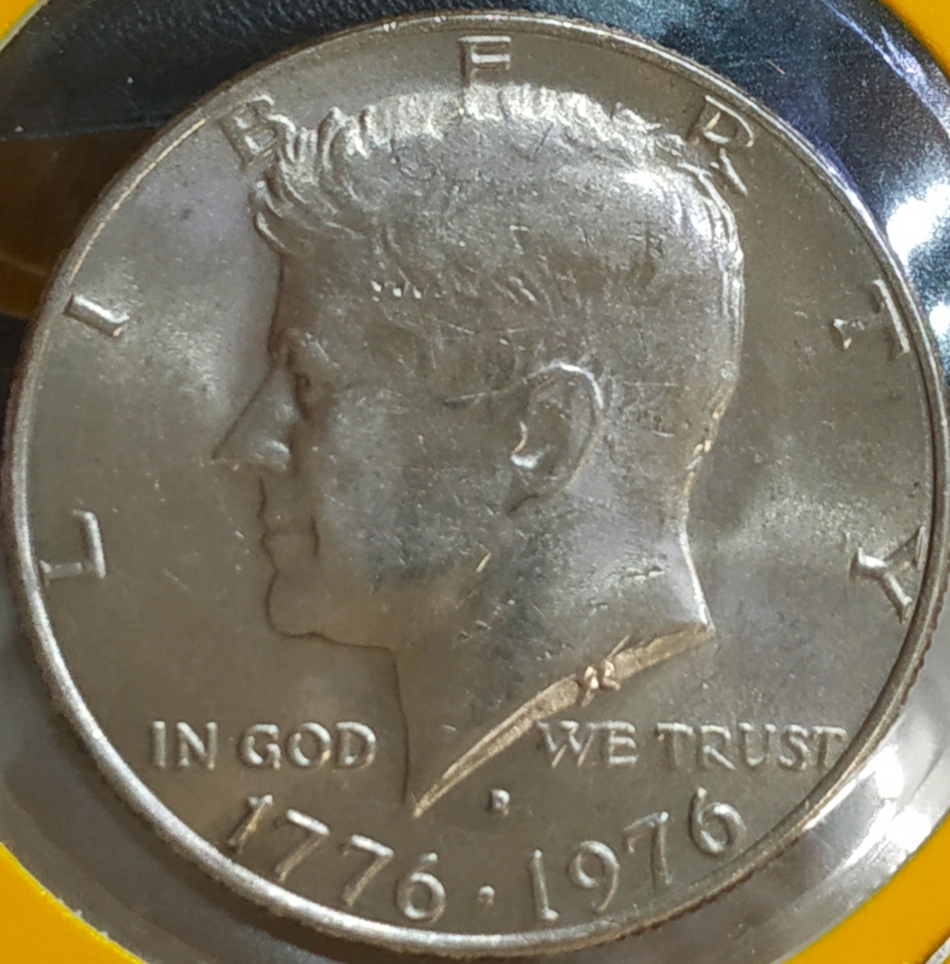 نیم دلار نیکل جان اف کندی