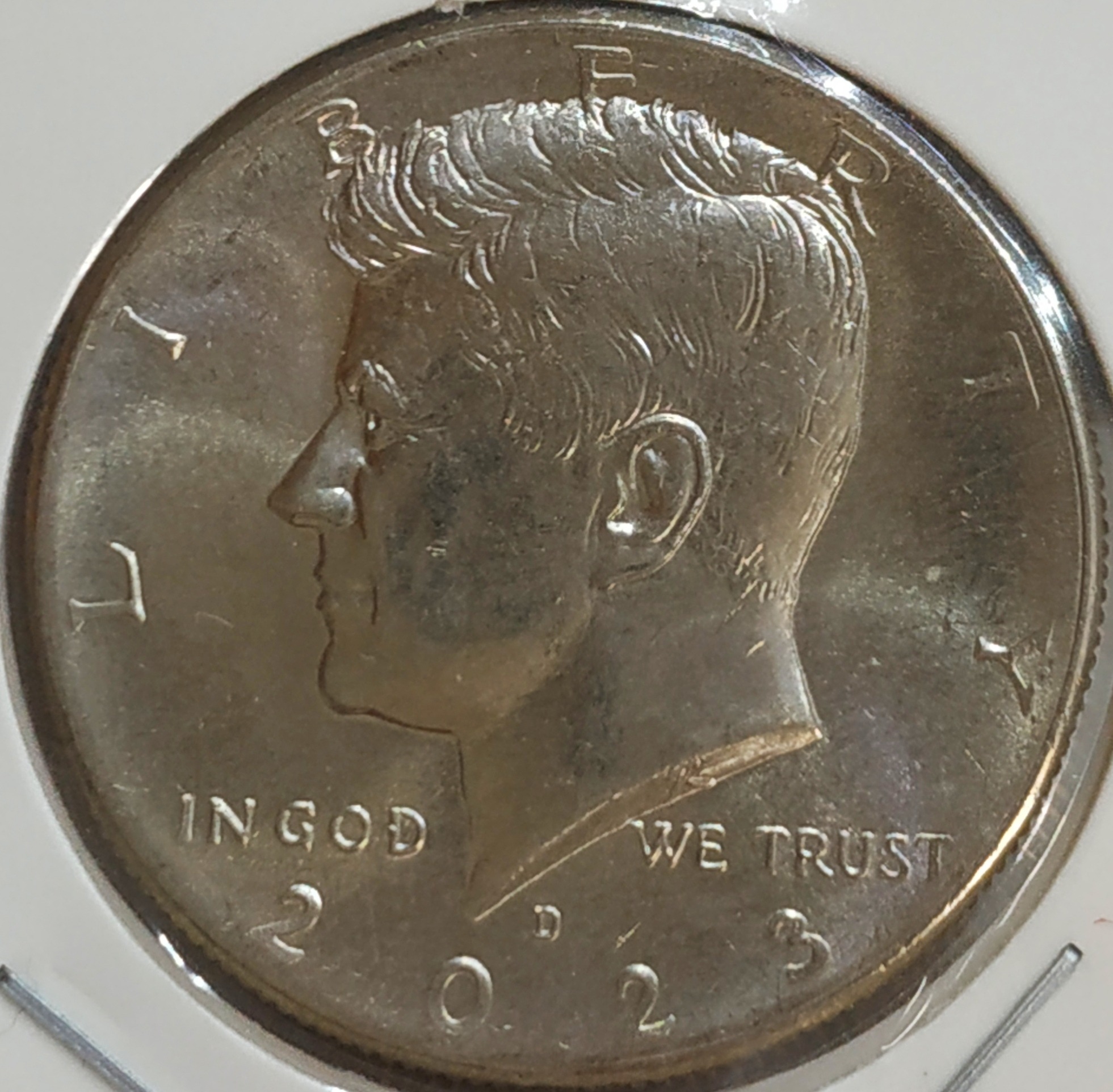 نیم دلار نیکل جان اف کندی