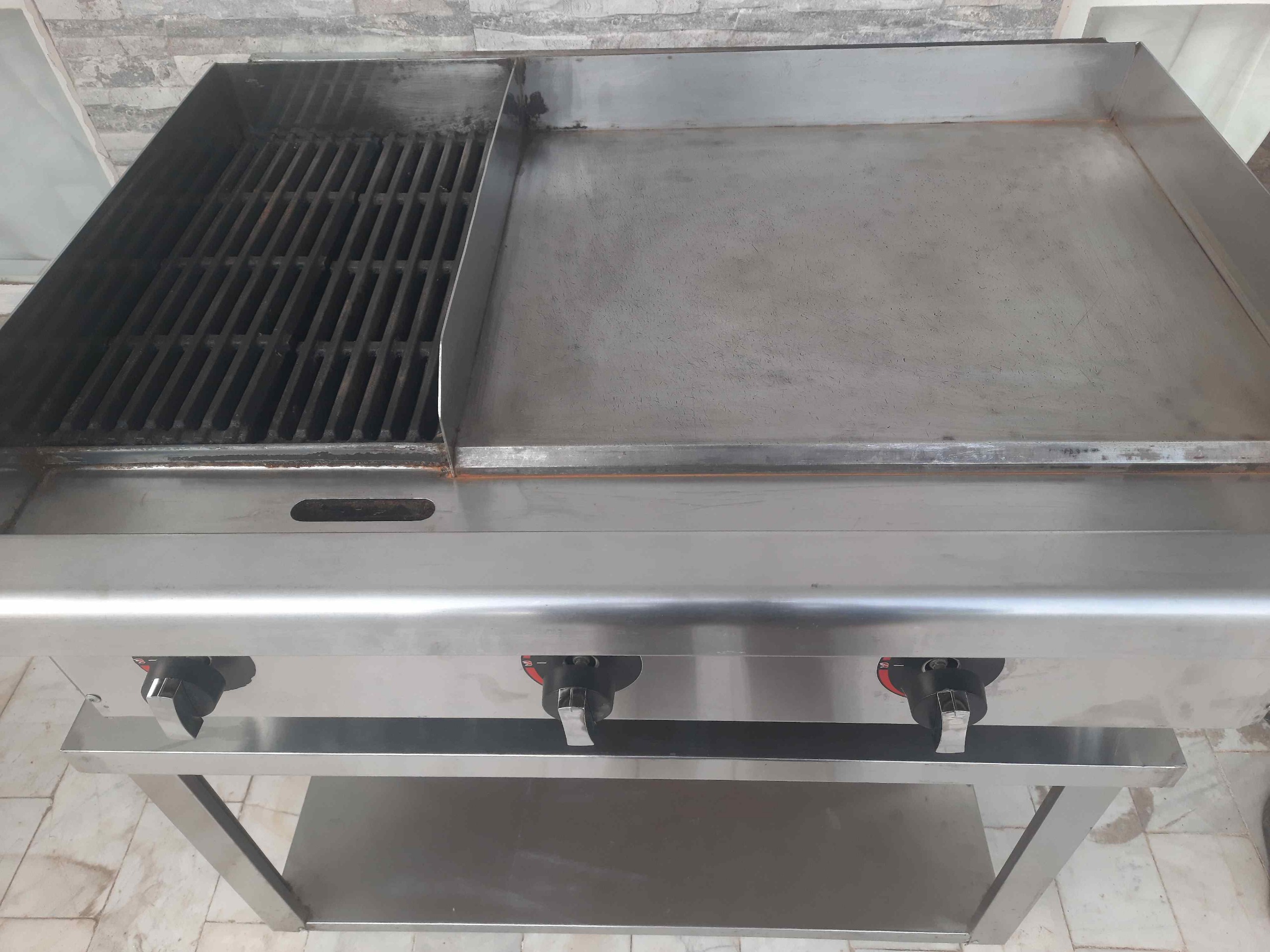 گریل ترکیبی 90 سانتی 3 شعله