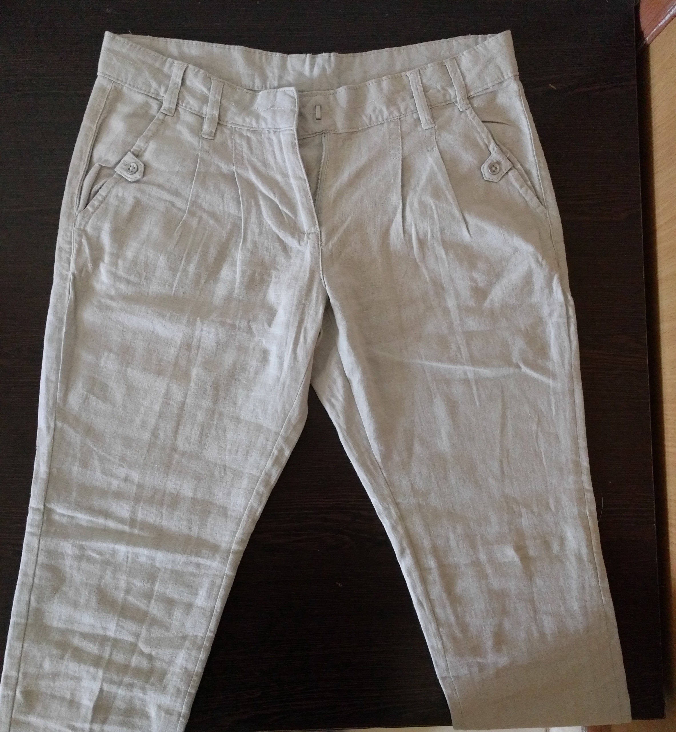 شلوار لینن لنین زنانه خارجی وارداتی پاکتی