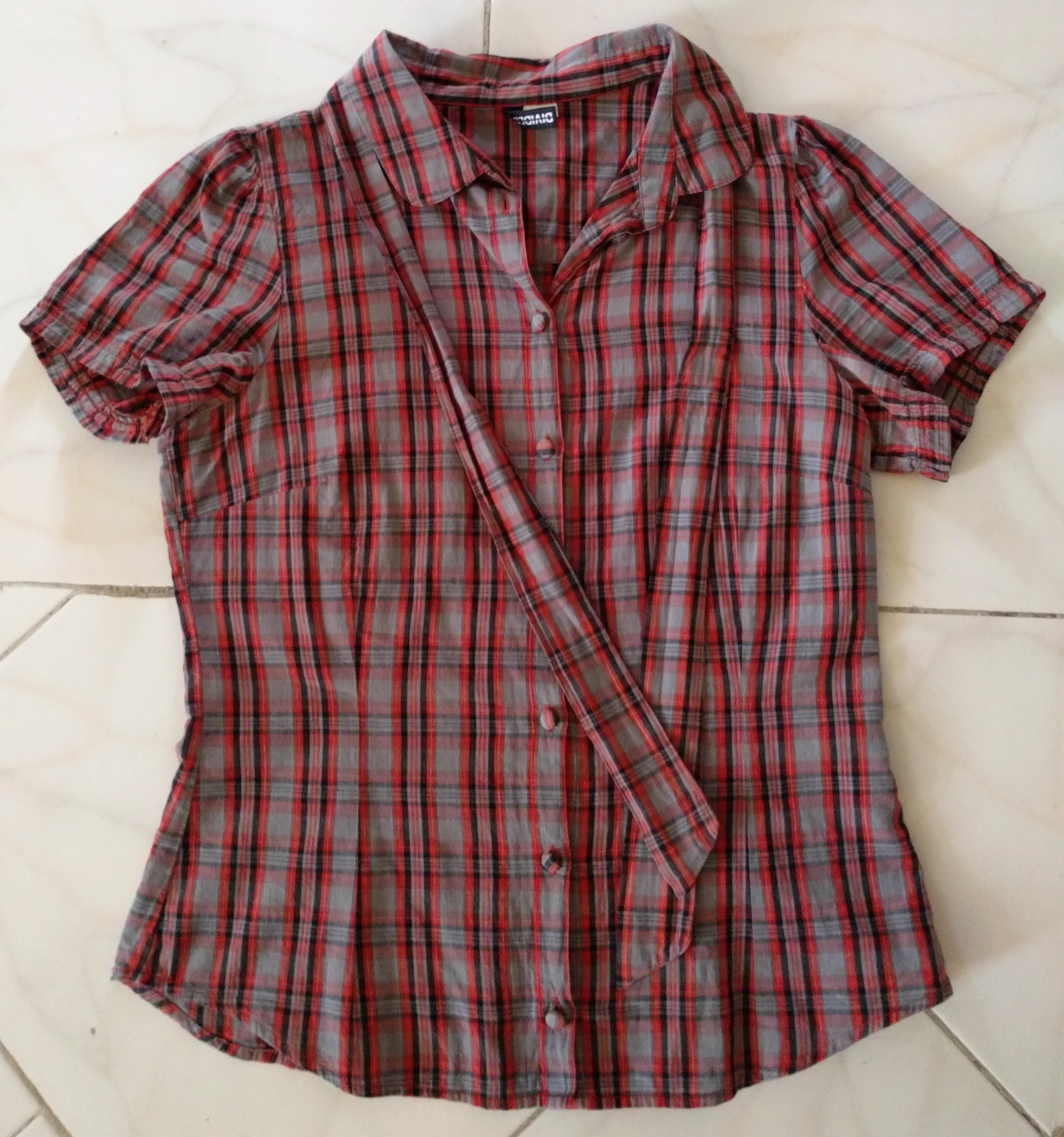 شومیز خارجی برند اچ اند ام h m آستین کوتاه