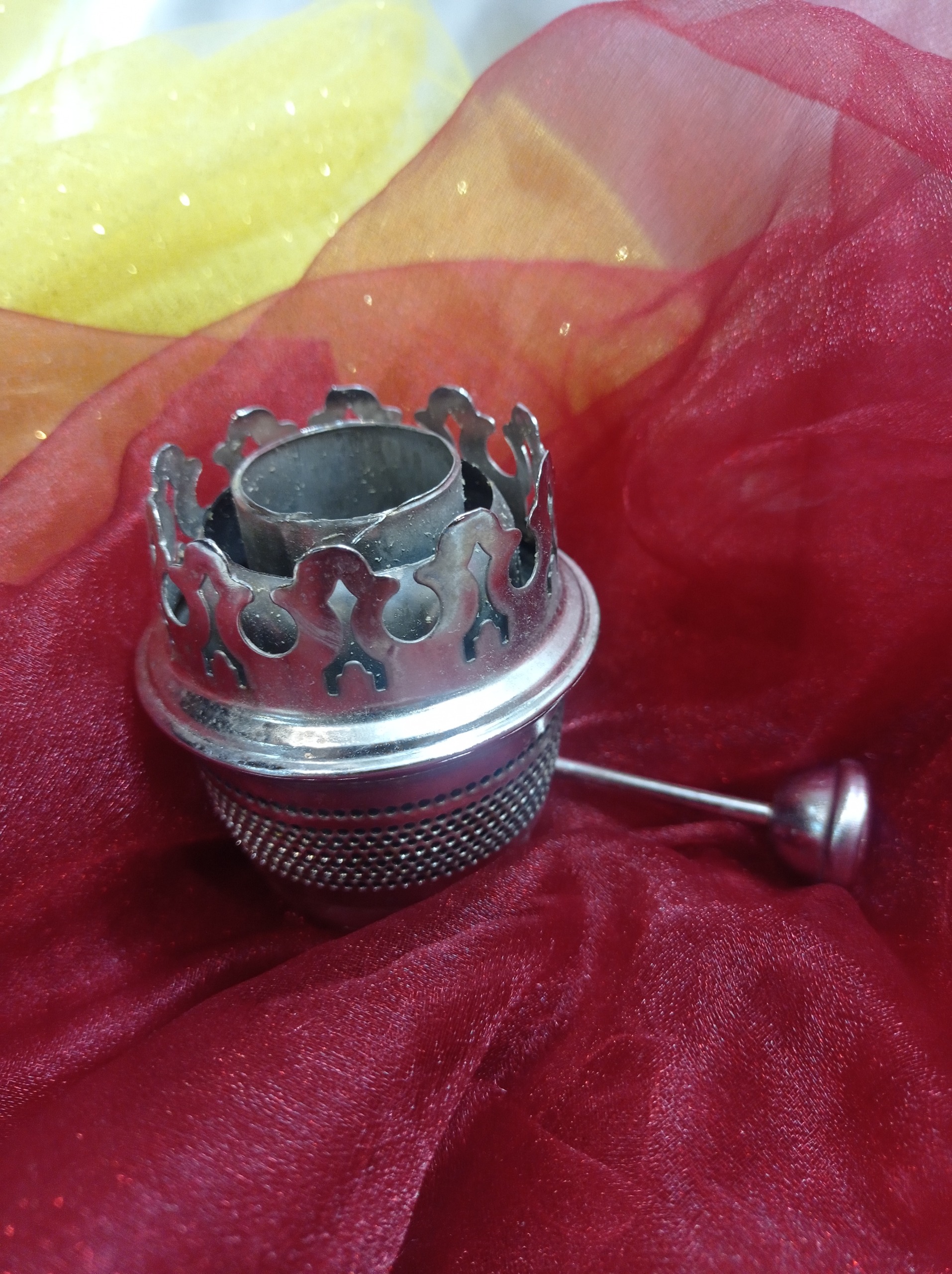 ماشین چراغ گردسوز قدیمی خام ( کد 42 )