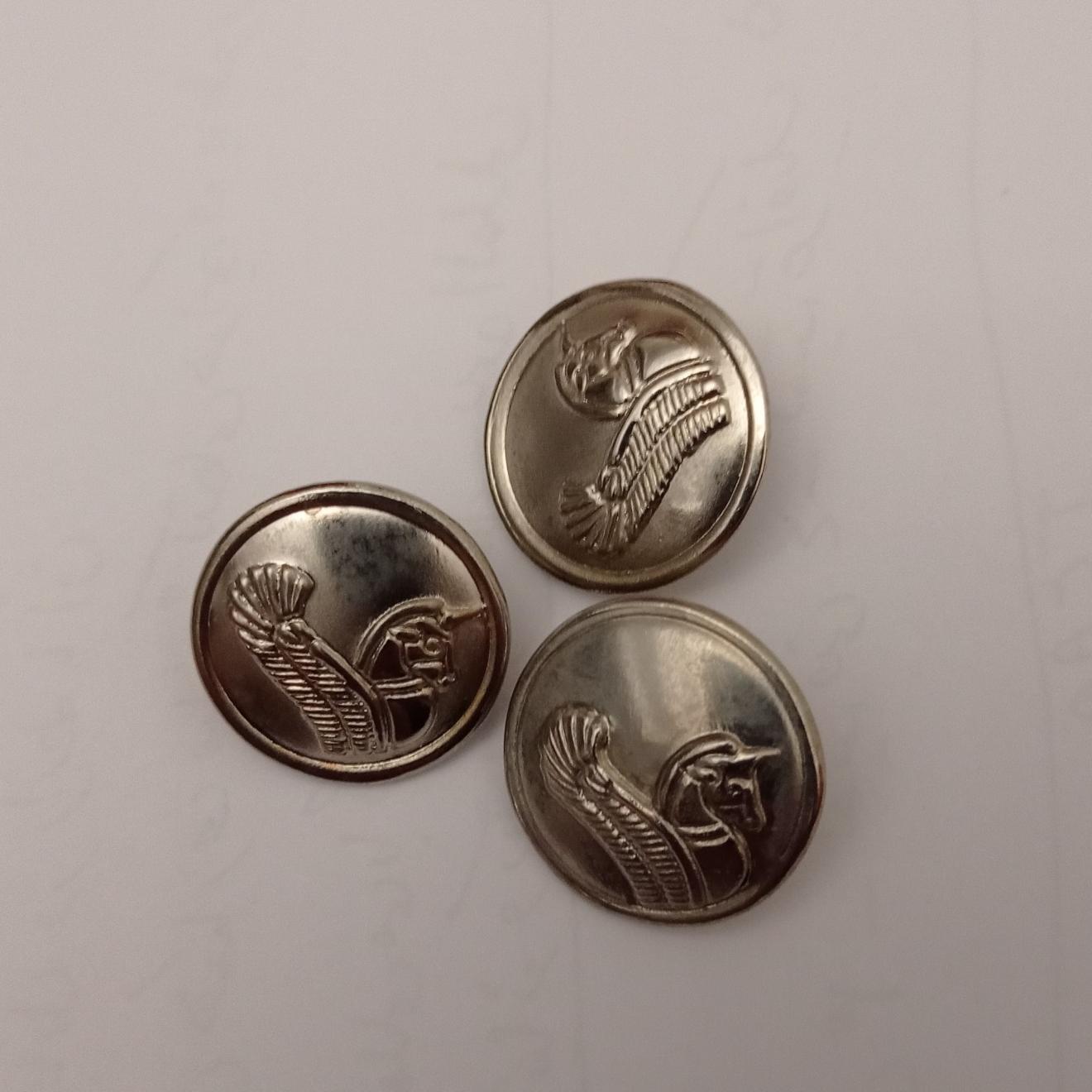 دکمه فلزی هواپیمایی ایران ایرتور سه عددی( کد 16 )