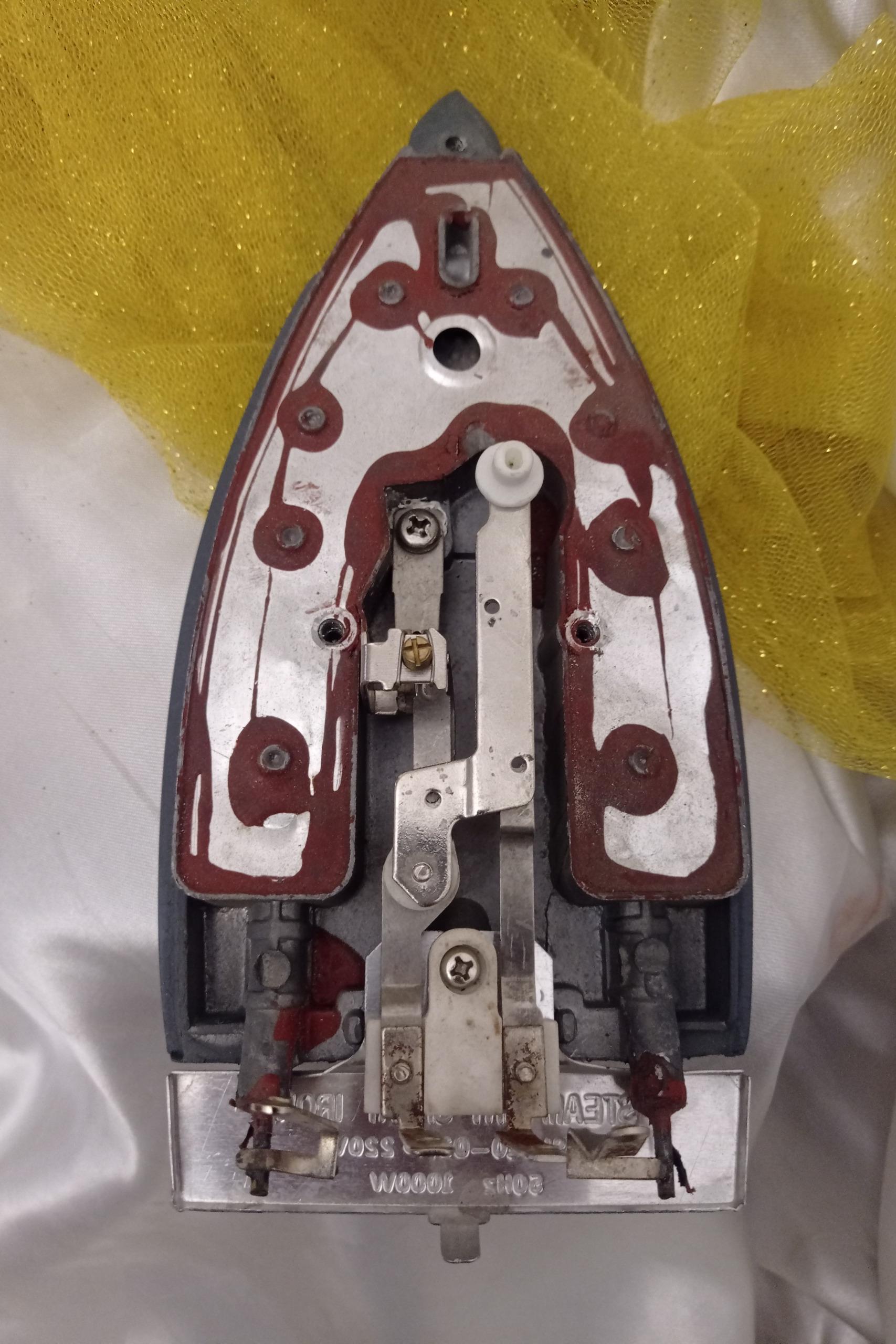 المنت و کفی اتو بخار با ترموستات اصلی ( کد هفت )