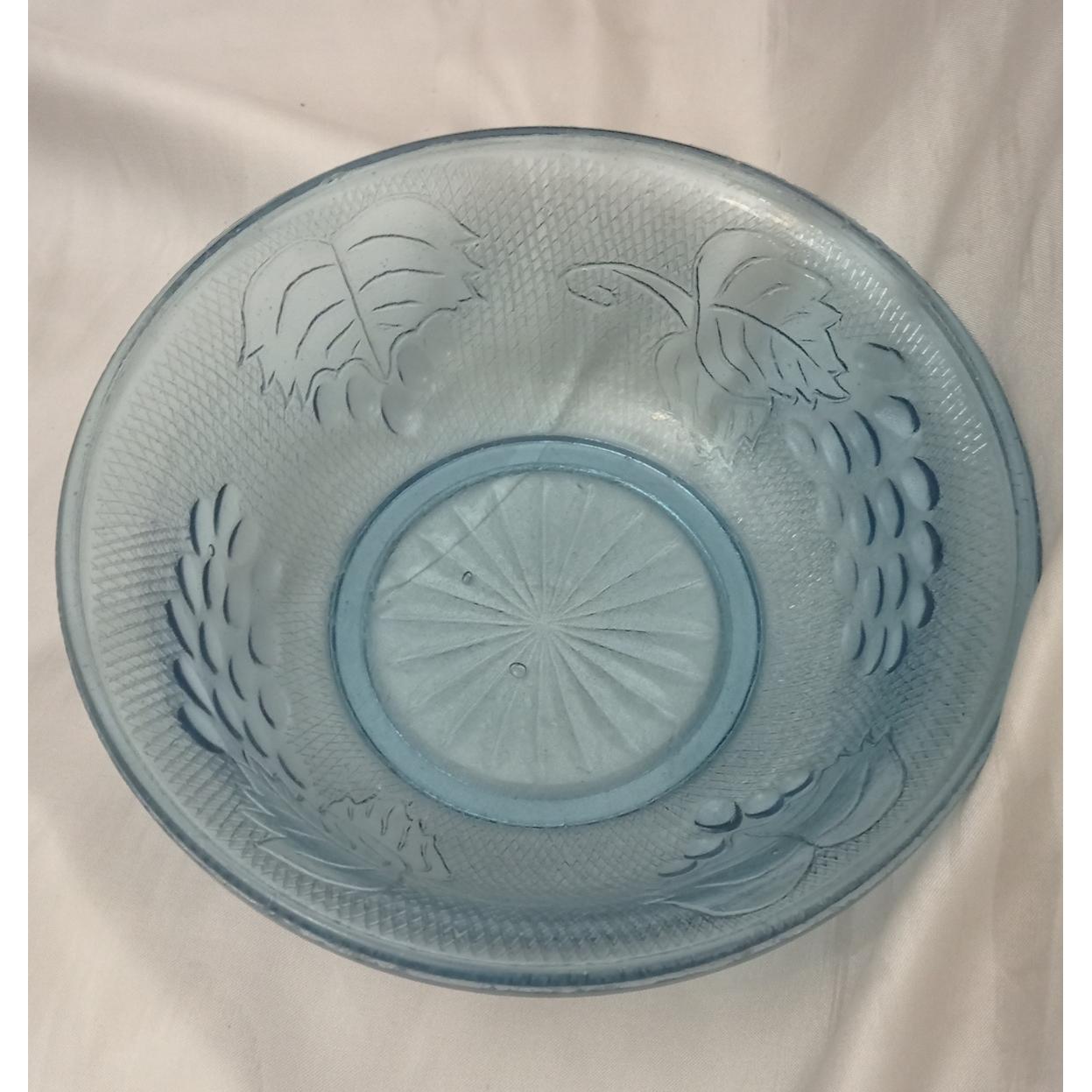 کاسه انارخوری آبی انگوری قدیمی