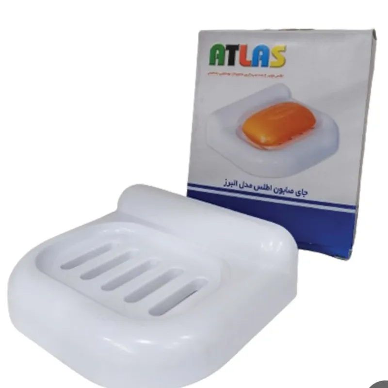جا صابونی دیواری اطلس پک دو عددی