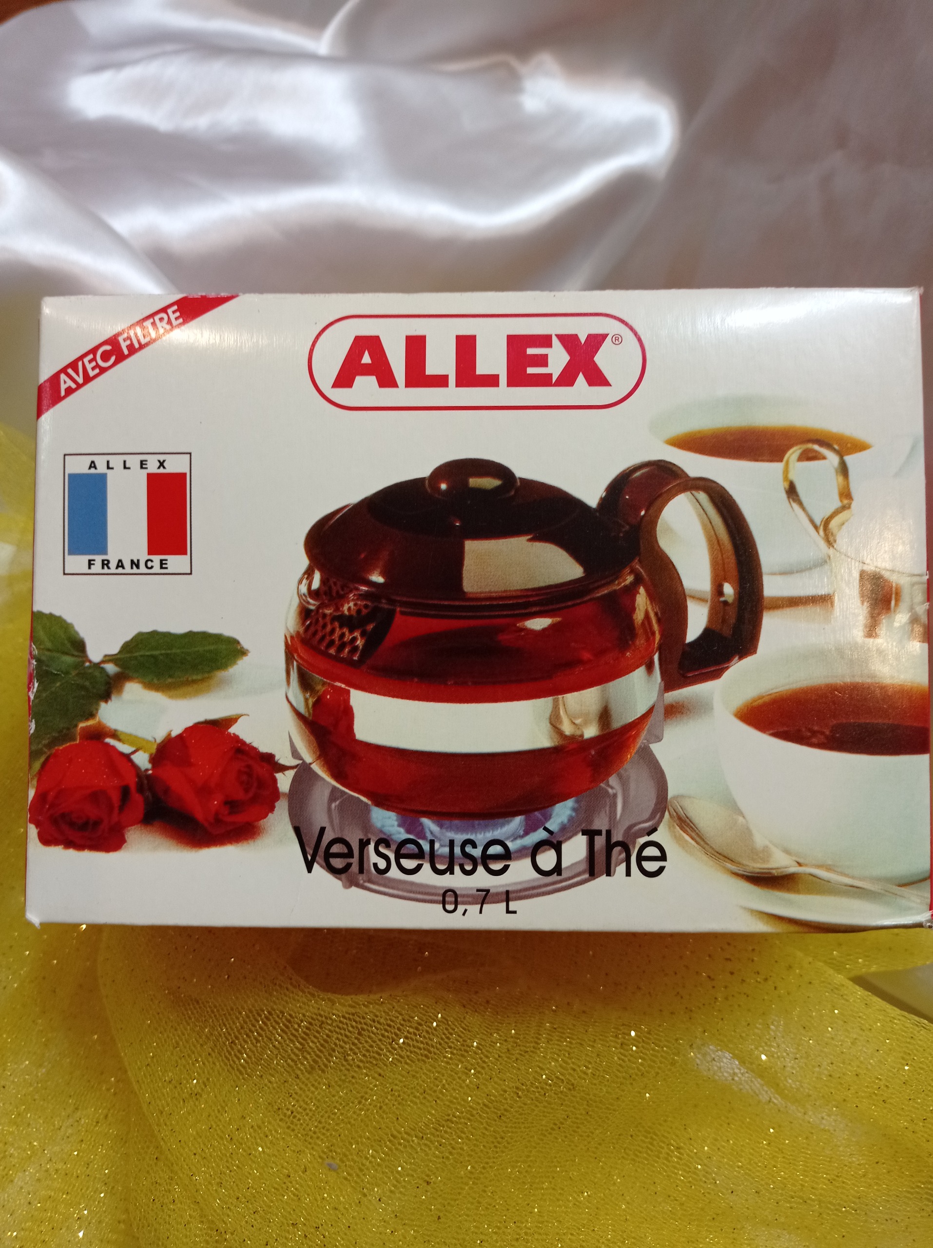 قوری شعله مستقیم آلکس فرانسه 700 میل ( کد 23 )