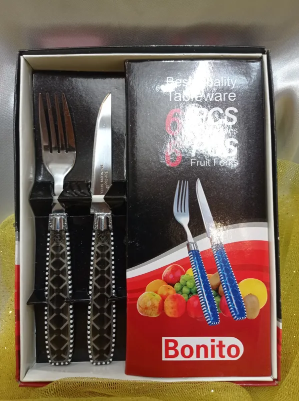 کارد و چنگال میوه خوری Bonito ( کد 21 )