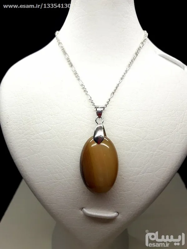 مزایده گردنی عقیق سلیمانی درجه 1 فاخر