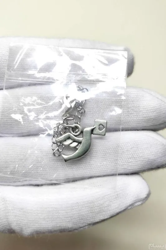 آویز ساعت استیل رنگ ثابت طرح پرنده