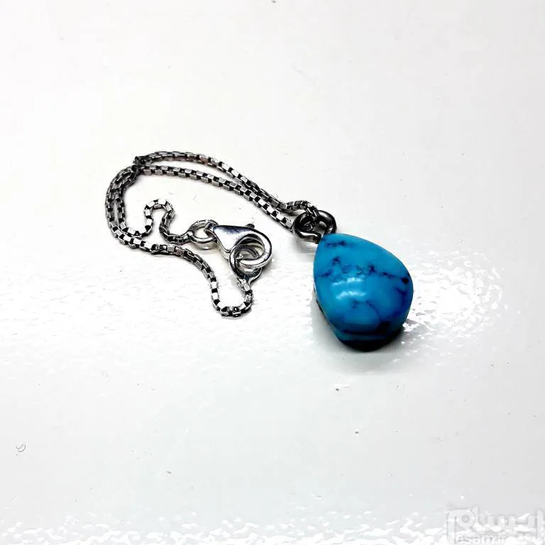 مزایده اویز ساعت نقره دستساز