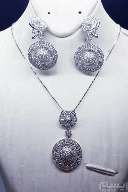 سرویس نقره تمام دستساز آب آب طلا سفید محشر