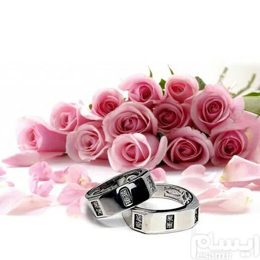 حلقه ست نقره با آبکاری آب طلاسفیددرجه 1 خارجی