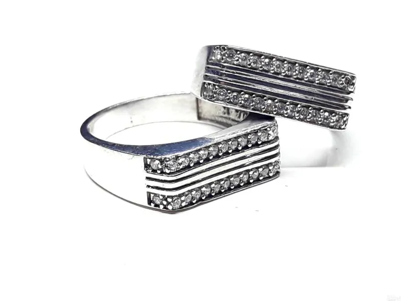 حلقه ست تمام دستساز باآبکاری آب آب طلا نگینکاری