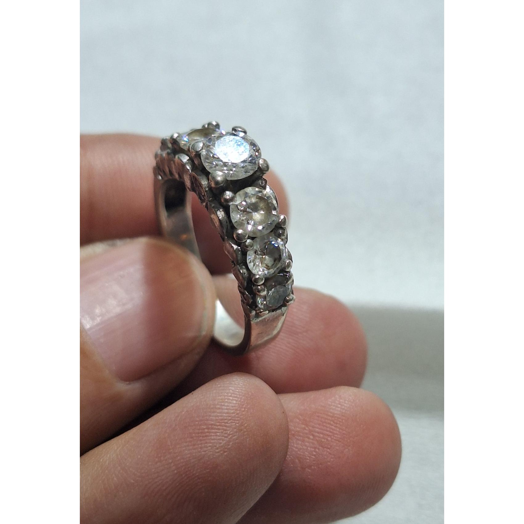 انگشتر زنانه نقره