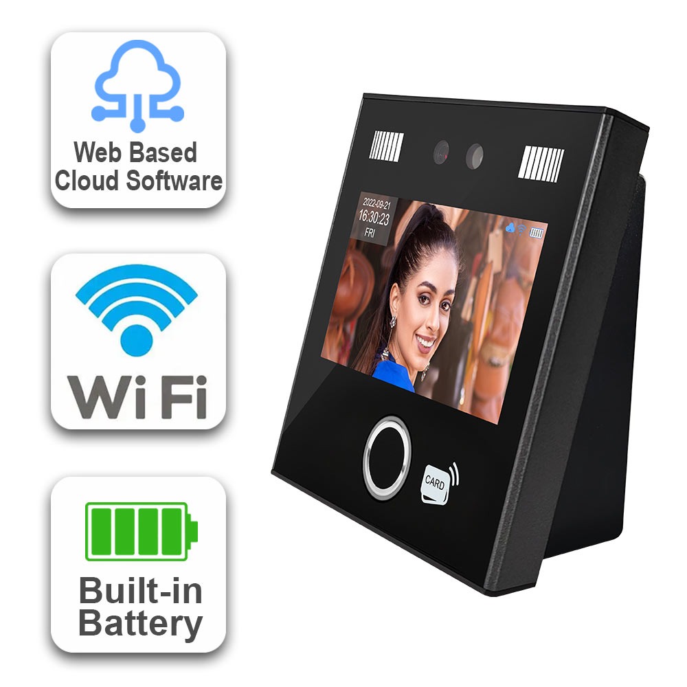 دستگاه حضور و غیاب تشخیص چهره AIFace11F