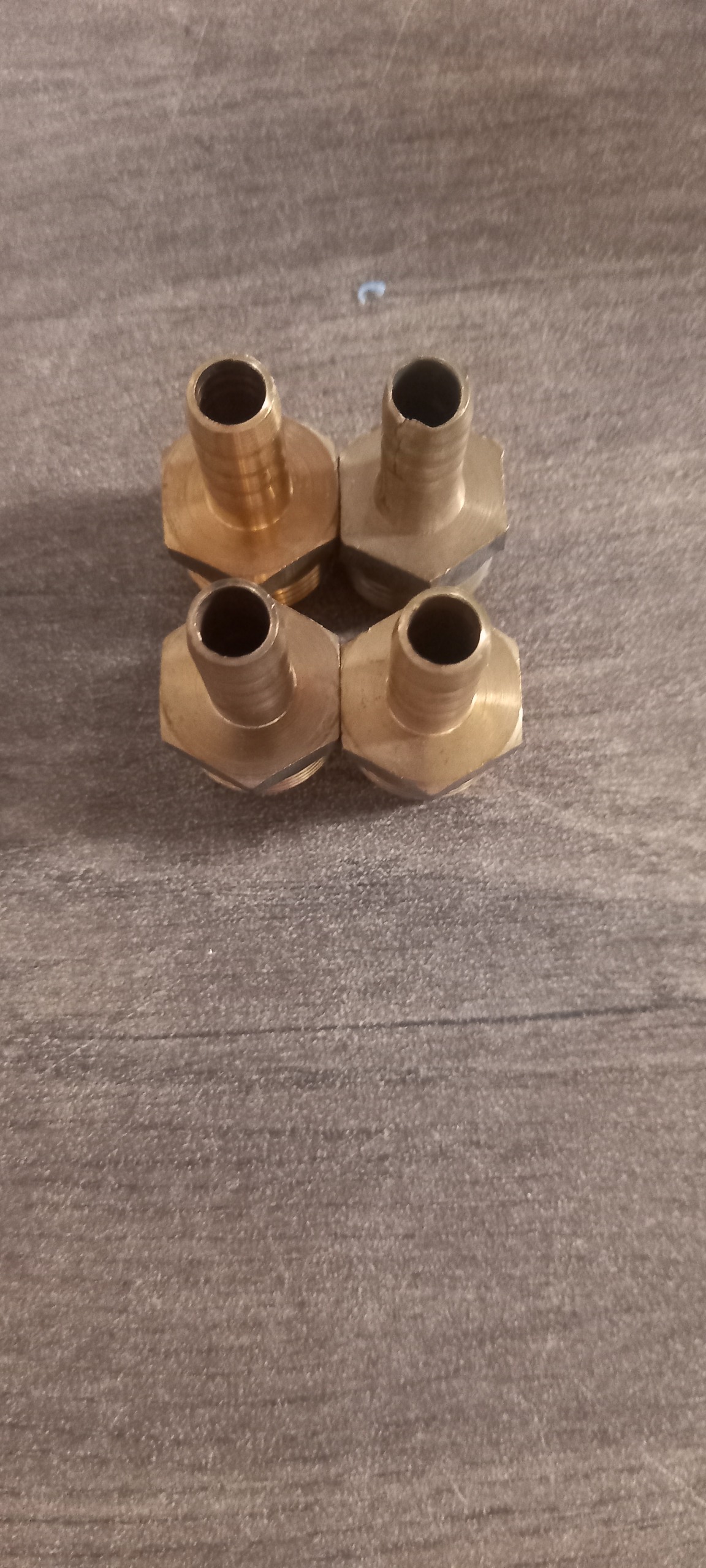 4 عدد سر شلنکی 1/2 برنجی سنگین توضیح