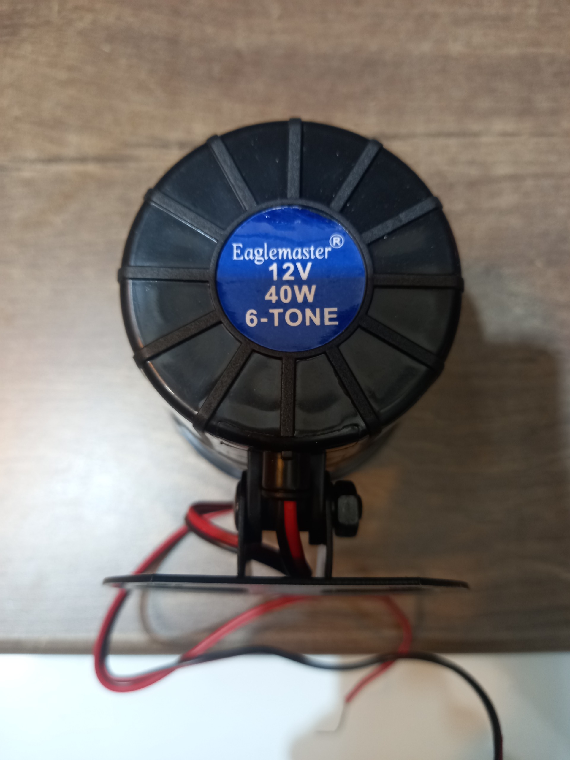 اژیر 12 ولت 40 امپر  شیپوری