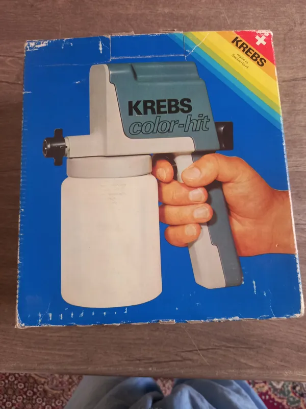 پیستوله رنگ KREBS سویسی