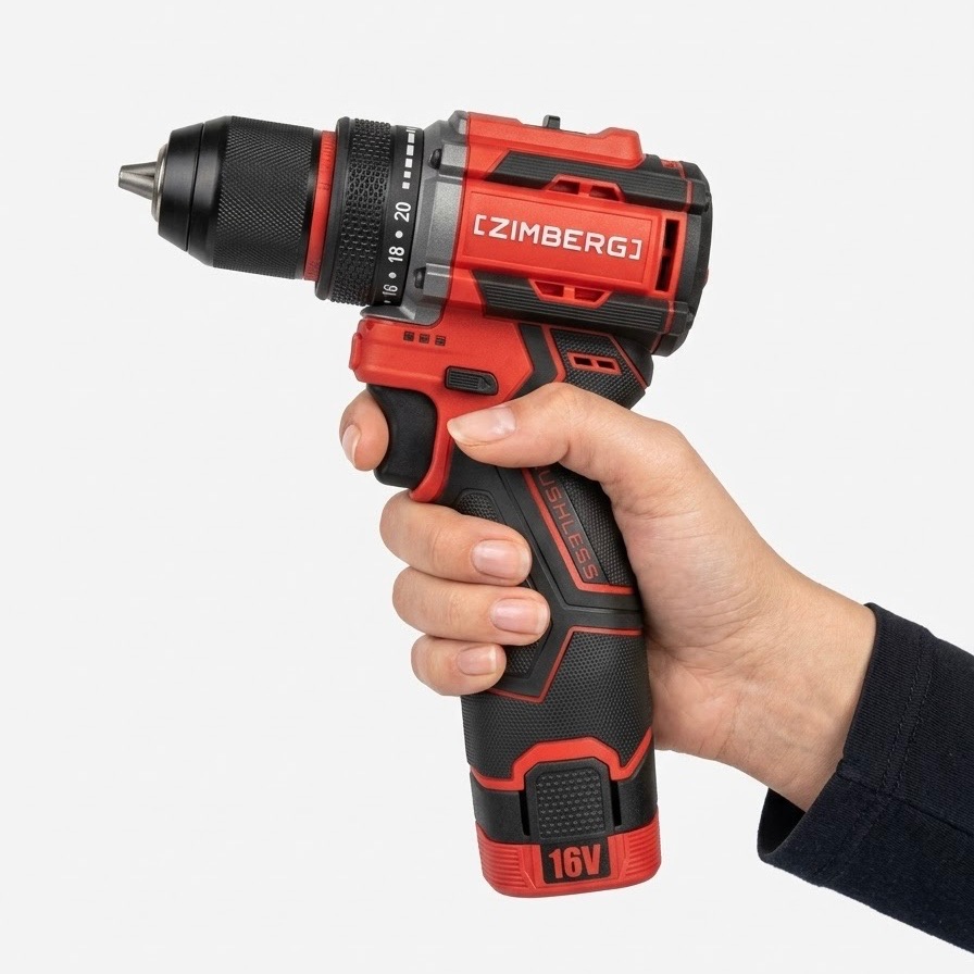 دریل پیچگوشتی شارژی براشلس زیمبرگ مدل CZB 3516