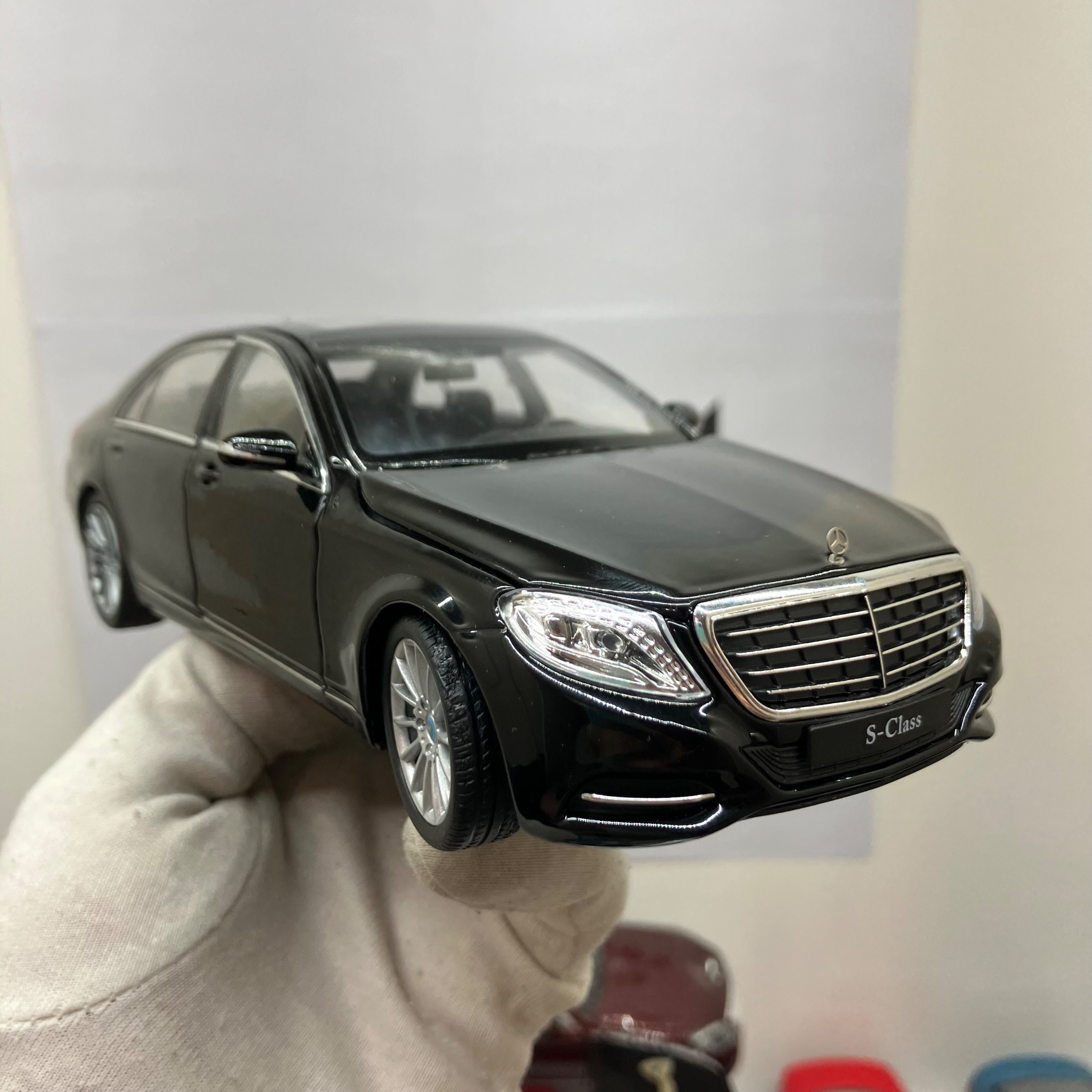 ماکت بنز s500 ویلی رنگ مشکی