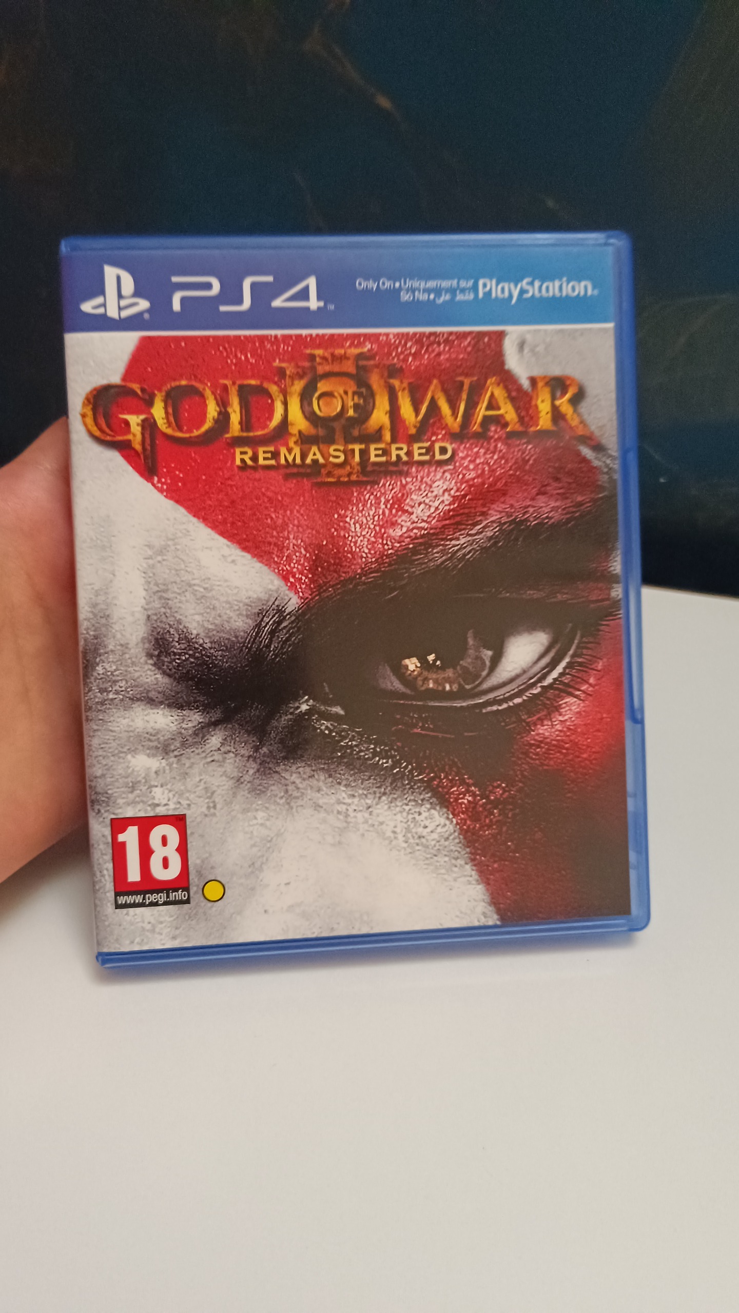 دیسک سیدی بازی God of war 3 Remastered ps4,ps5