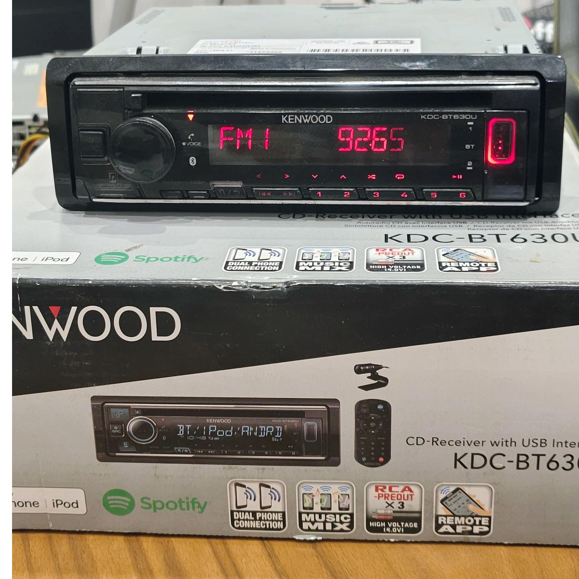 پخش کنوود KDC-BT630U