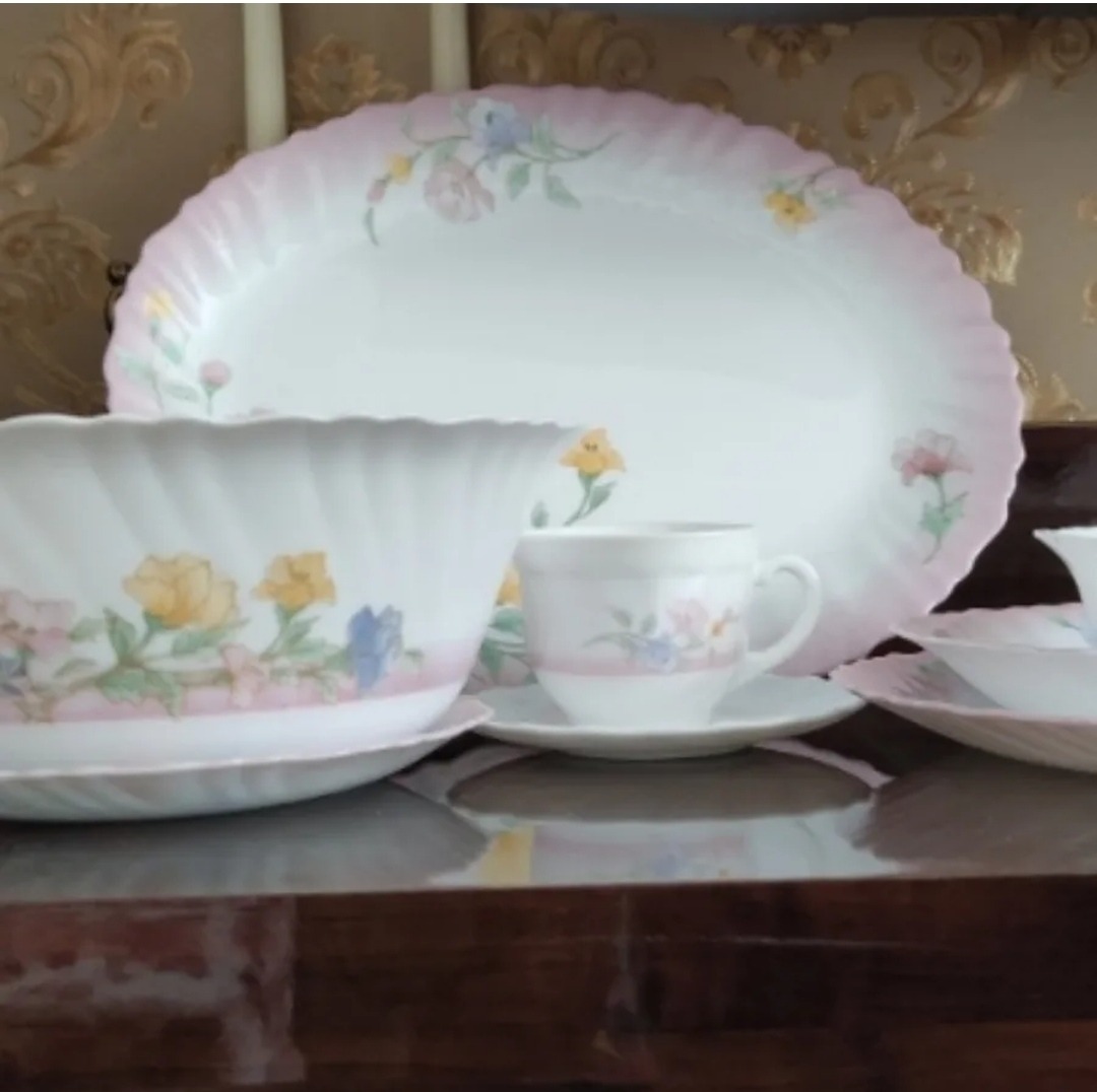 سرویس40 پارچه ارکوپال طرح الیز