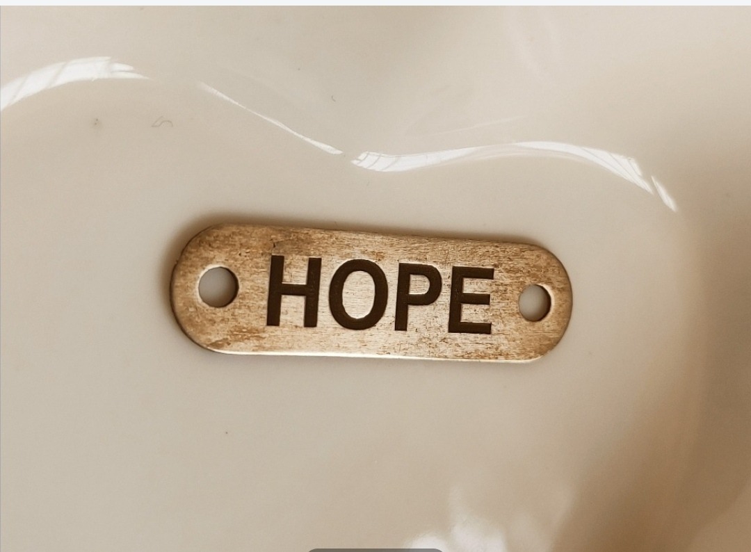 پلاک نقره ««Hope»»