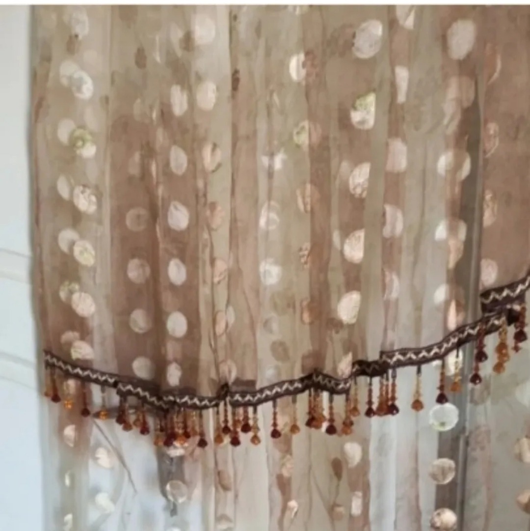 دو عدد پرده اتاق خواب