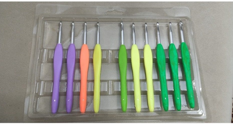 قلاب بافتنی رنگی نو