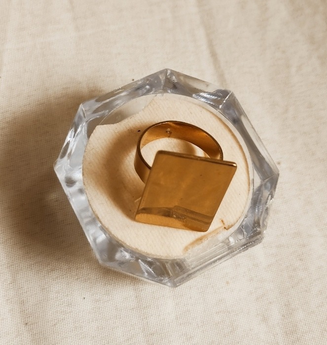 انگشتر استیل رنگ ثابت