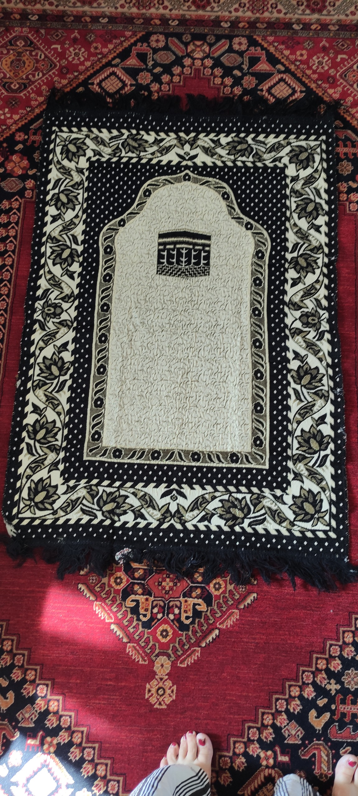 سجاده زربافت نونو